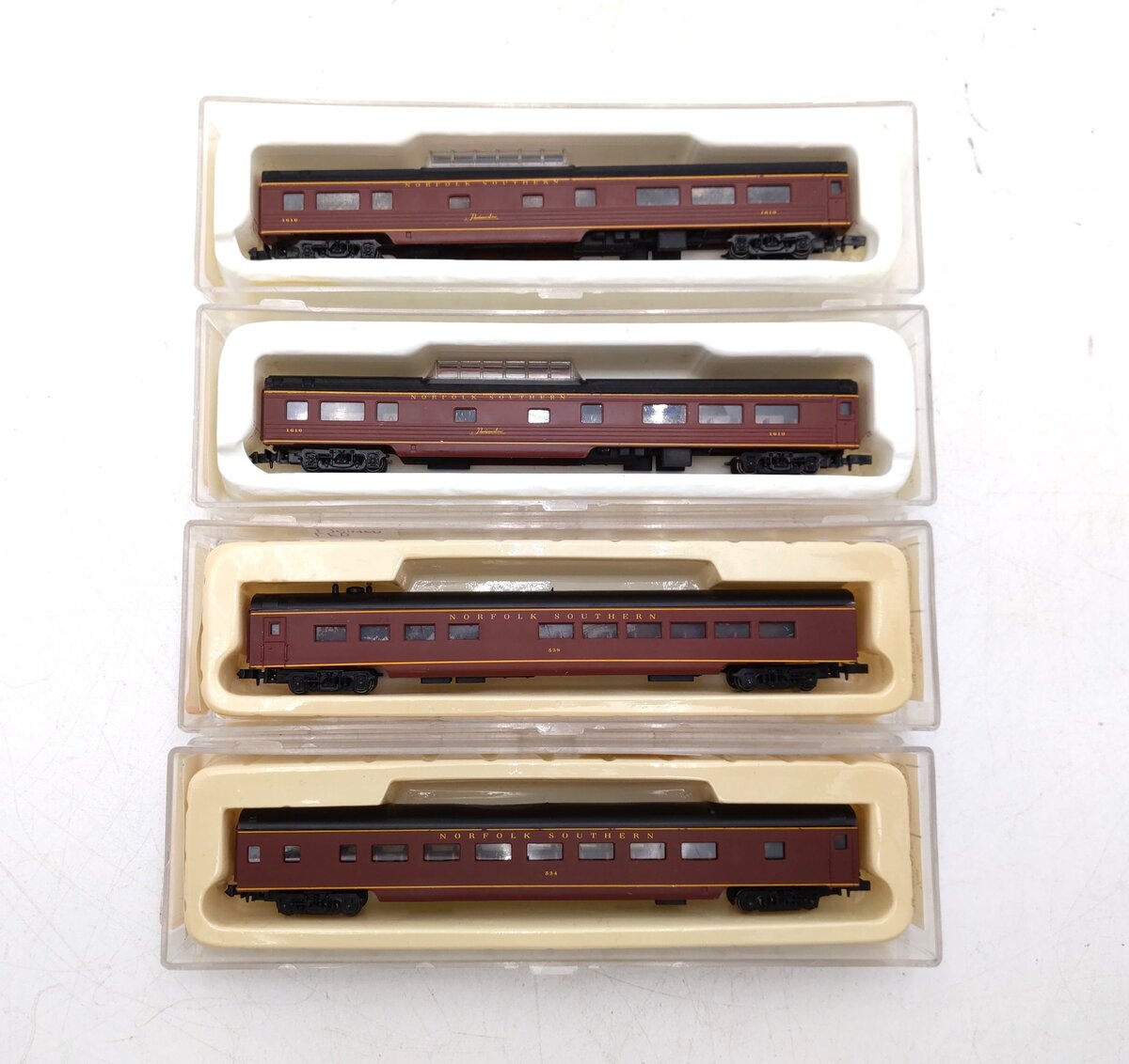Con-Cor N Scale Assorted Passenger Cars [4] EX