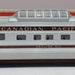 Lionel 2552 Vintage O Canadian Pacific Skyline 500 Aluminum Vista Dome Car EX/Box