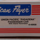 American Flyer 6-48908 S Gauge Union Pacific Pasadena Coach Car #8908 EX/Box