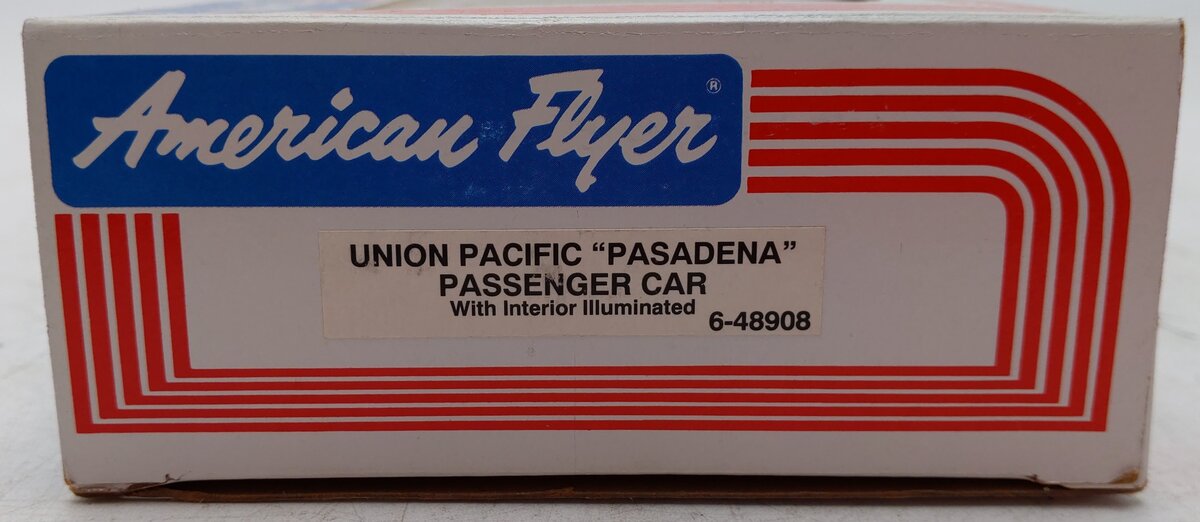 American Flyer 6-48908 S Gauge Union Pacific Pasadena Coach Car #8908 EX/Box