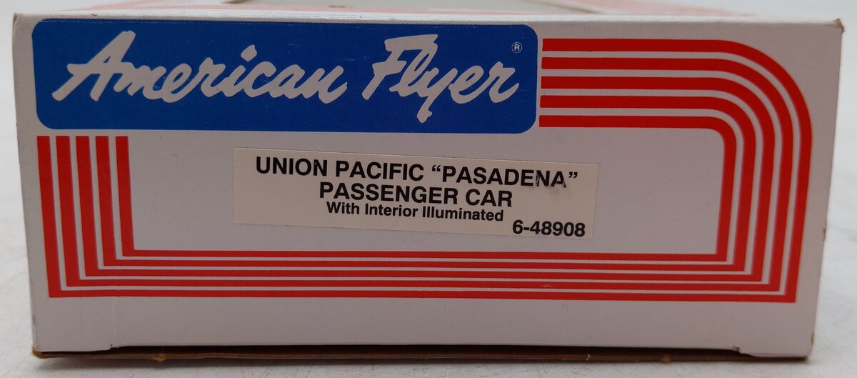 American Flyer 6-48908 S Gauge Union Pacific Pasadena Coach Car #8908 EX/Box
