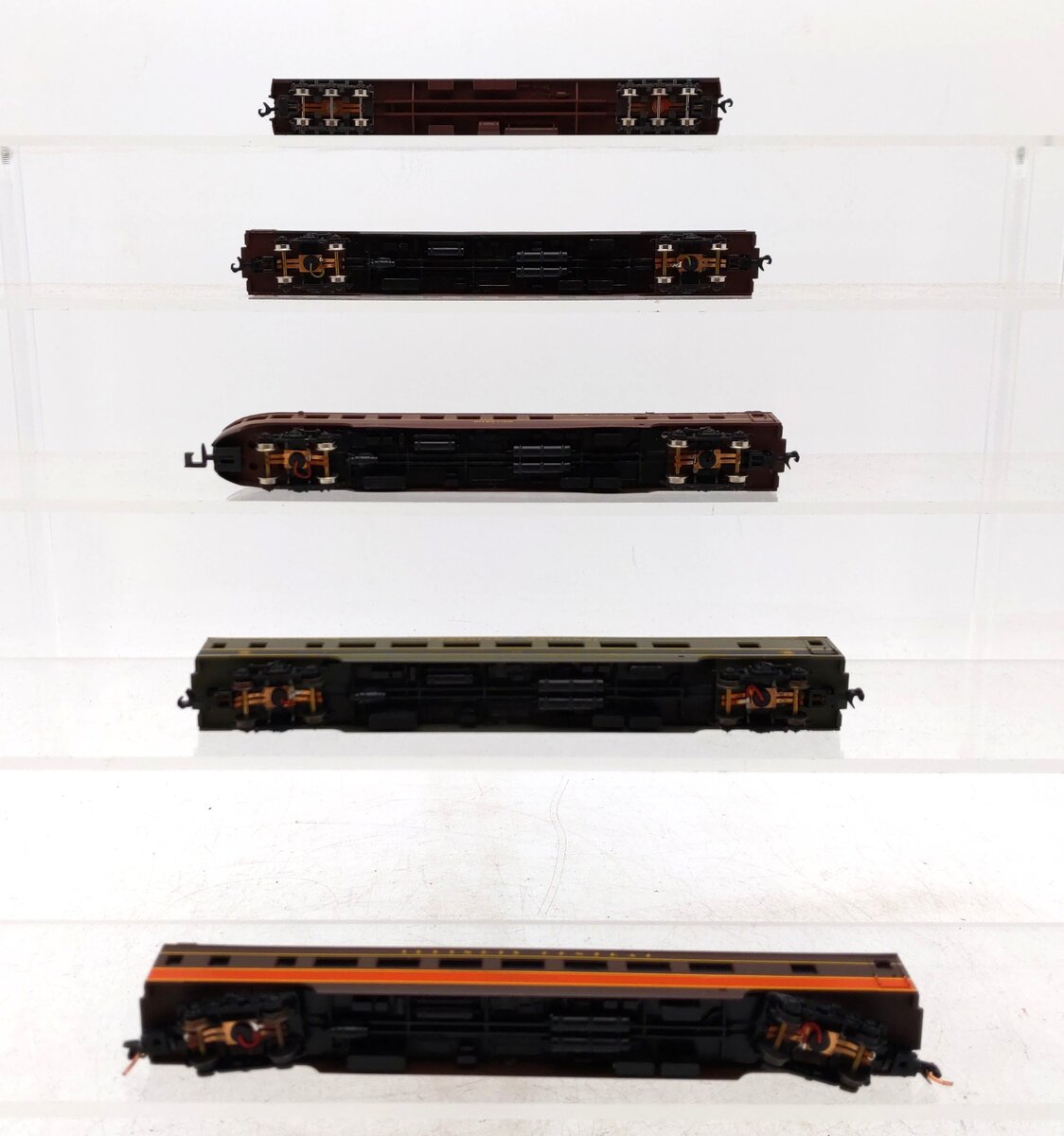 Con-Cor N Scale Assorted Passenger Cars [5] EX