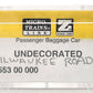 MicroTrains 55300010 Z Scale Custom Smoothside Baggage Car/Box