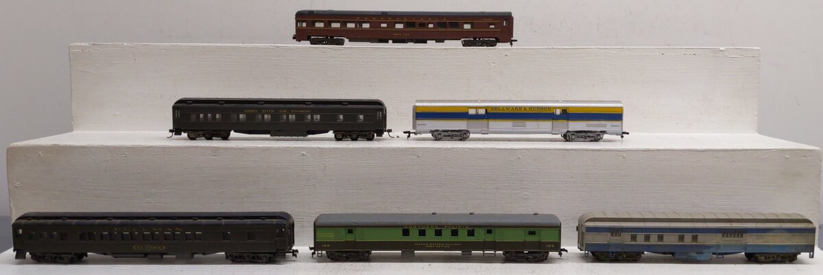 Rivarossi and Other HO Assorted Passenger Cars [6] VG