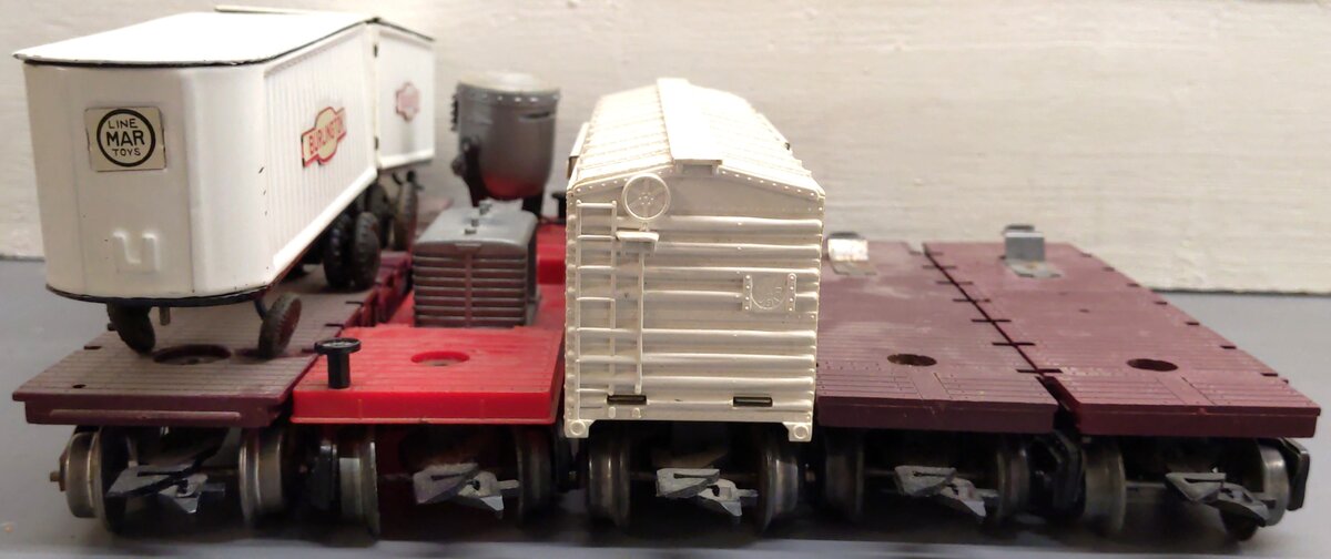 Marx Vintage O Gauge Freight Cars: 5545, 43461, 4571, 4528 [5] VG