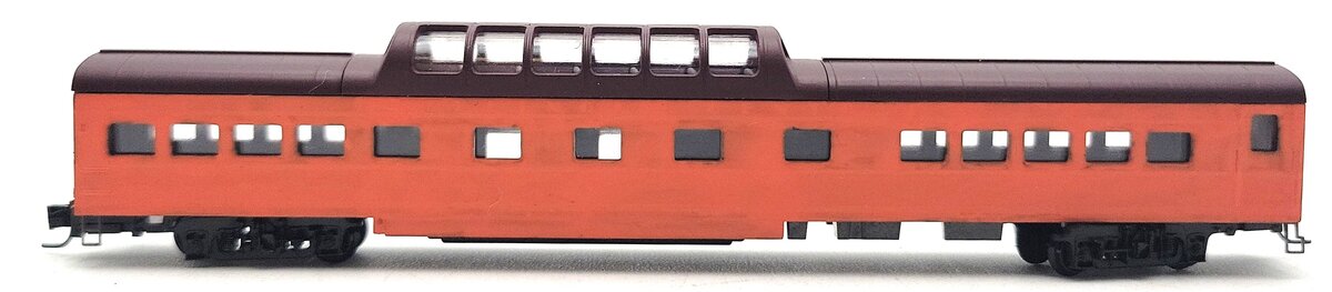 Micro-Trains 55100020 Z Custom Milwaukee Rd 83' Lightweight Smoothside Dome Car/Box