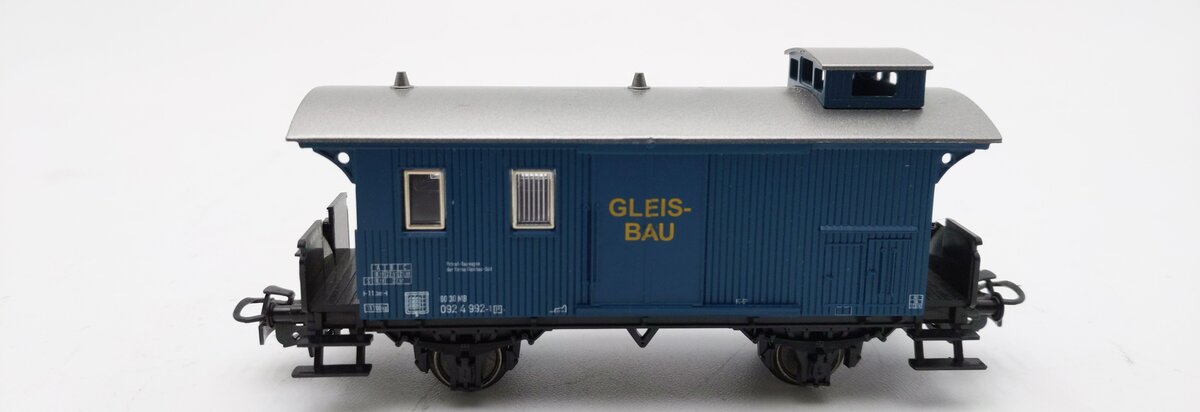 Marklin HO Scale Gleisbau Caboose #0924992 EX