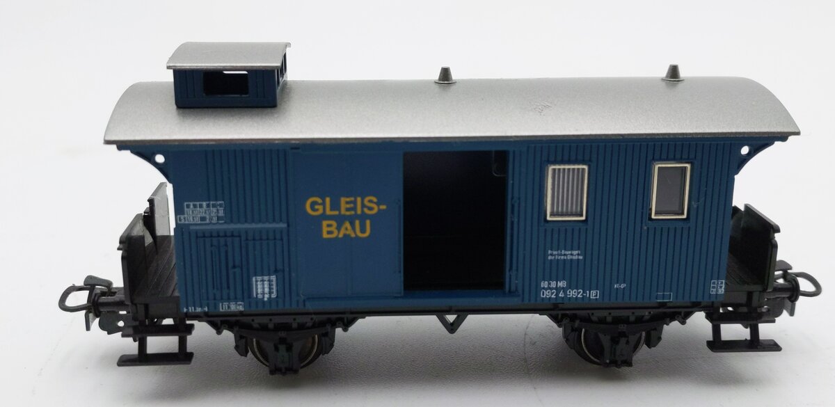 Marklin HO Scale Gleisbau Caboose #0924992 EX
