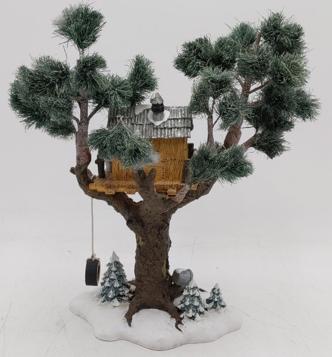 Dept 56 54890 The Snow Village "Treetop Tree House" VG/Box