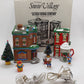 Department 56 54902 Snow Village "Saturday Morning Donation" Set VG/Box