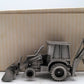 John Deere 315D 1:43 Scale Diecast Scale Backhoe Tractor - Pewter NIB