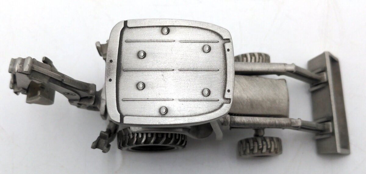 SpecCast 725 1:43 Scale Pewter John Deere 110 Compact Tractor Loader Backhoe NIB