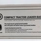 SpecCast 725 1:43 Scale Pewter John Deere 110 Compact Tractor Loader Backhoe NIB