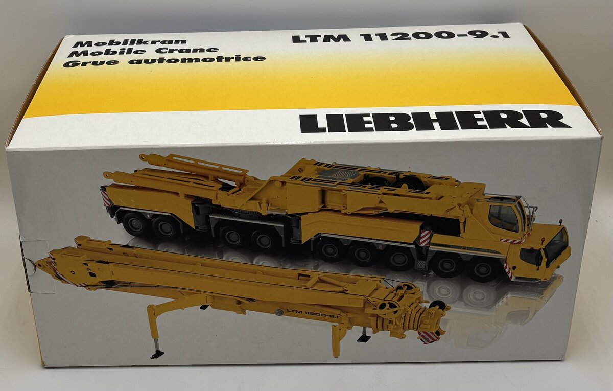 NZG 732 1:50 Liebherr LTM11200-9.1 Denzai 8-Axle Extendable Boom Mobile Crane LN/Box