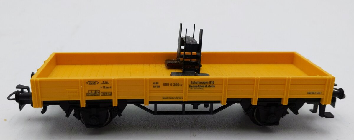 Marklin HO Scale Schutzwagen FlatCar 816 LN