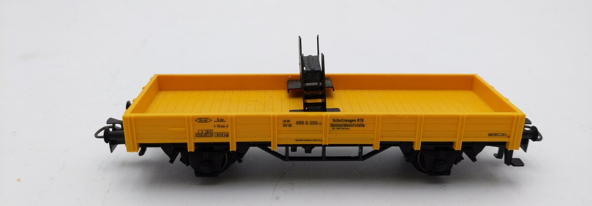 Marklin HO Scale Schutzwagen FlatCar 816 LN
