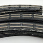 K-Line S Gauge 14 Inch Curved Rubber Roadbed Track Sections [16] VG