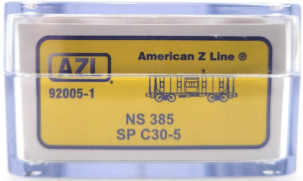 American Z-Line 92005-1 Z Scale Norfolk Southern Bay Window Caboose #385 LN/Box