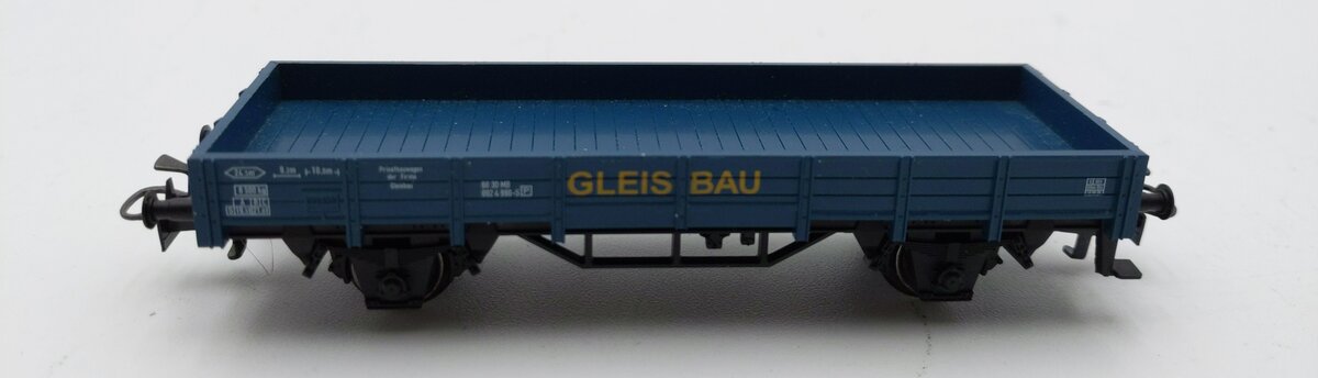 Marklin HO Scale Gleisbau FlatCar W/Load LN