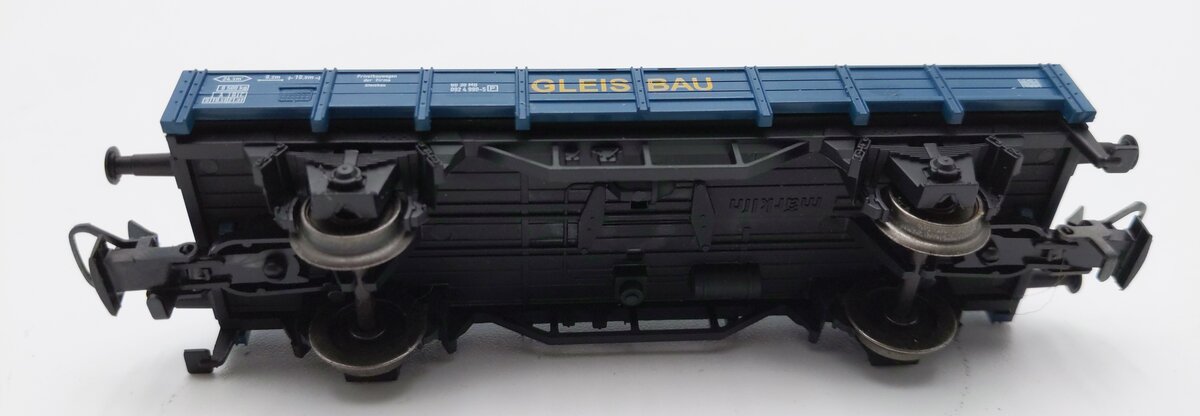 Marklin HO Scale Gleisbau FlatCar W/Load LN