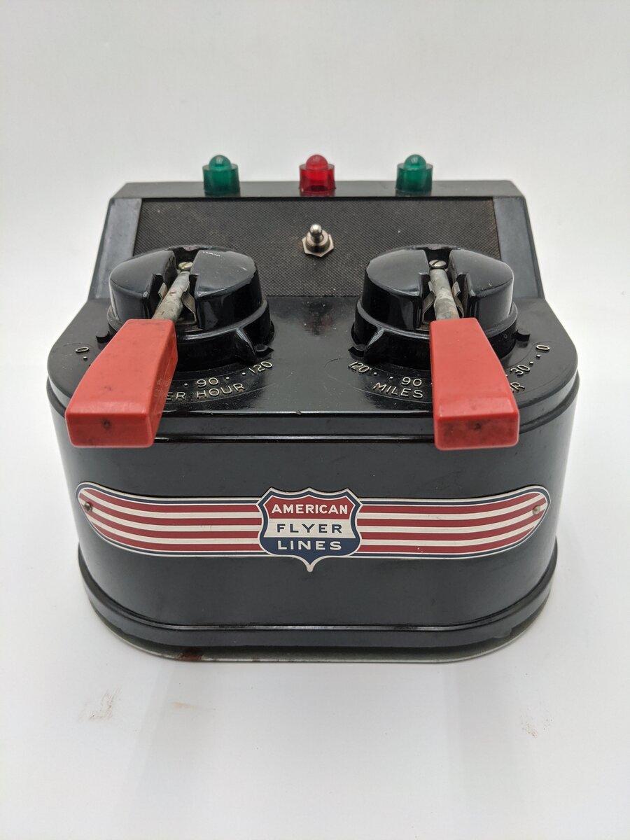 American Flyer 18B Vintage S 190 Watt Transformer - Runs 2 Trains VG