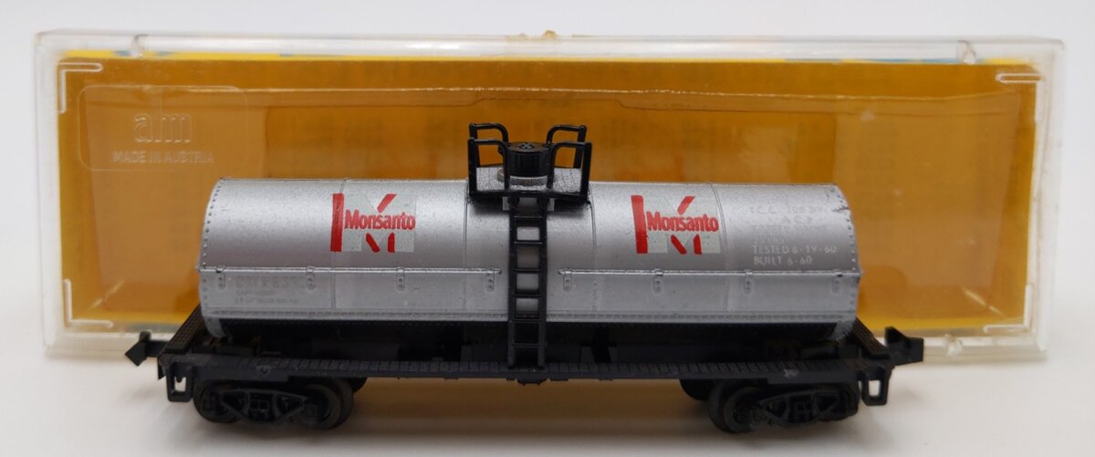 AHM 4350 N Scale GATX Monsanto Tank Car #8360 EX/Box