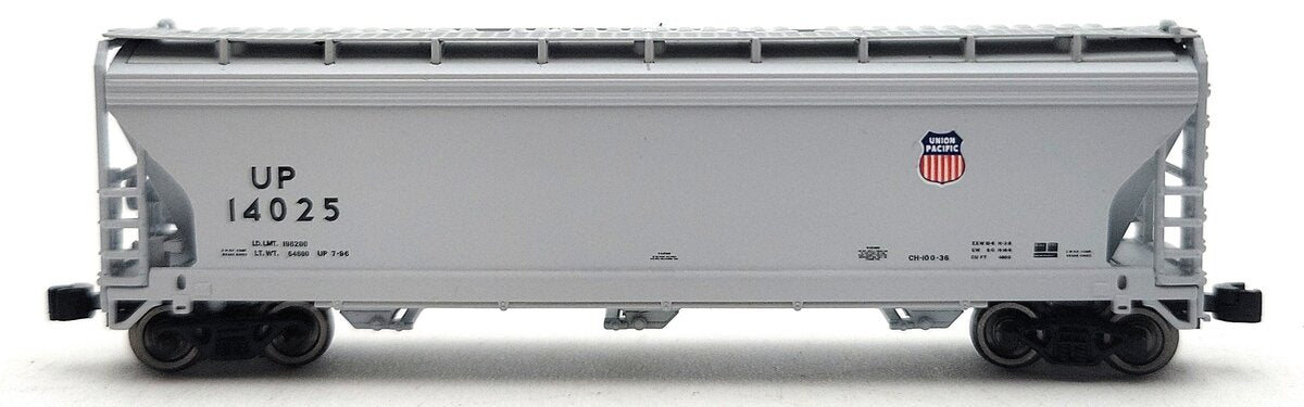 American Z-Line 14025 Z Scale Union Pacific 3 Bay Hopper LN/Box