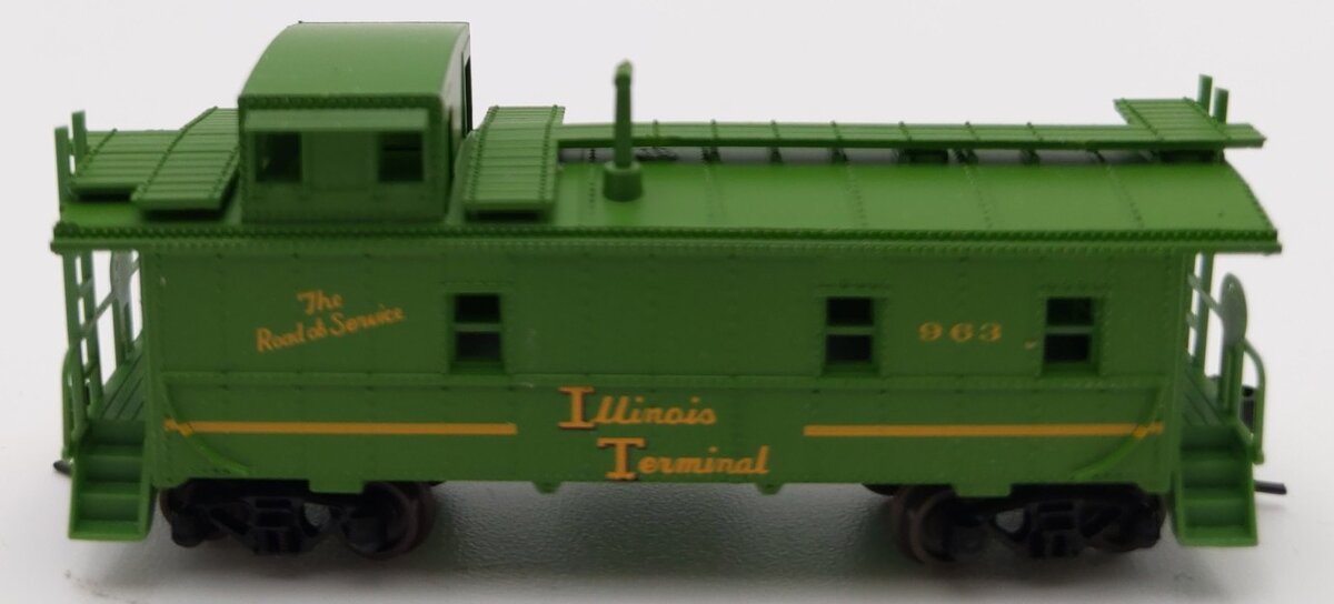 Atlas 35535A N Scale Illinois Terminal Cupola Caboose #963 LN/Box