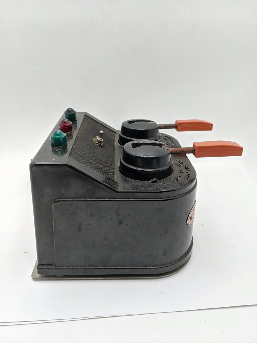 American Flyer 18B Vintage S 190 Watt Transformer - Runs 2 Trains VG