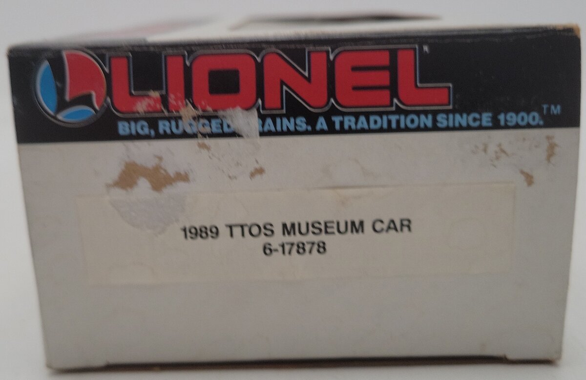 Lionel 6-17878 O Gauge TTOS-1989 Magma Miners Ore Museum Car w/Ore Load EX/Box