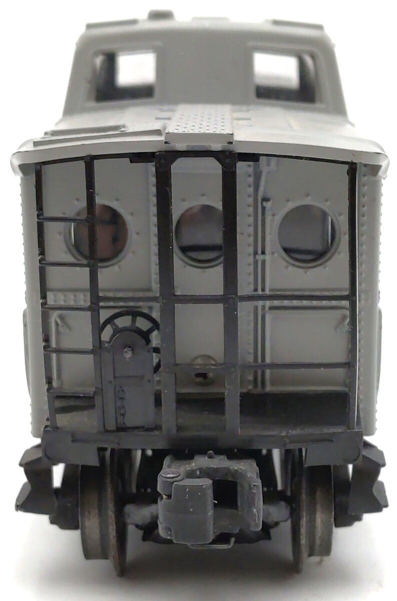 Lionel 6417-50 Vintage O Gray Lehigh Valley Porthole Caboose VG