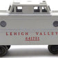 Lionel 6417-50 Vintage O Gray Lehigh Valley Porthole Caboose VG