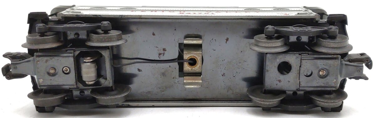 Lionel 6417-50 Vintage O Gray Lehigh Valley Porthole Caboose VG