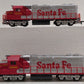 Life Like HO Scale Santa Fe Diesel Locomotives: 3500 & 3600 [2] VG