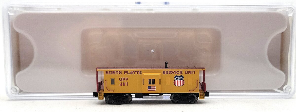 American Z-Line 92002-4 Z Scale Union Pacific Bay Window Caboose LN/Box