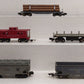 American Flyer Vintage S Gauge Freight Cars 640, 924, 638, 714, 42597 [5] VG
