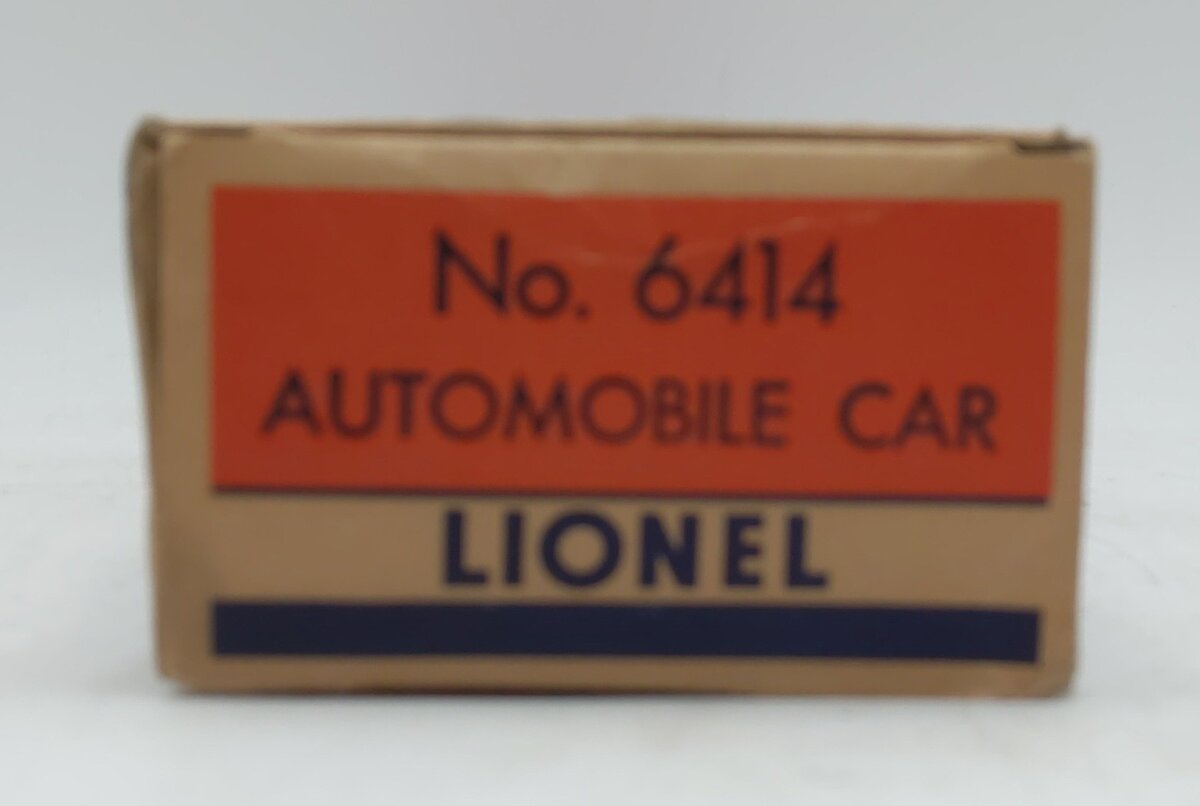 Lionel 6414 Vintage O Evans Autoloader with 4 Automobiles EX/Box