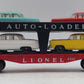 Lionel 6414 Vintage O Evans Autoloader with 4 Automobiles EX/Box