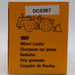 NZG Modelle 1:50 Scale Diecast Caterpillar 988F Wheel Loader EX/Box
