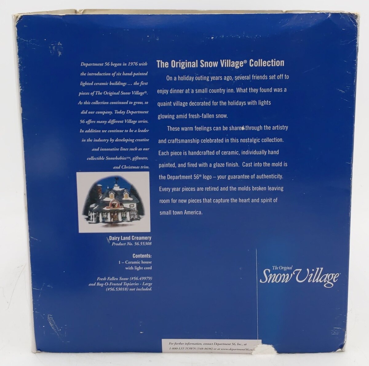 Dept 56 55308 The Original Snow Village 