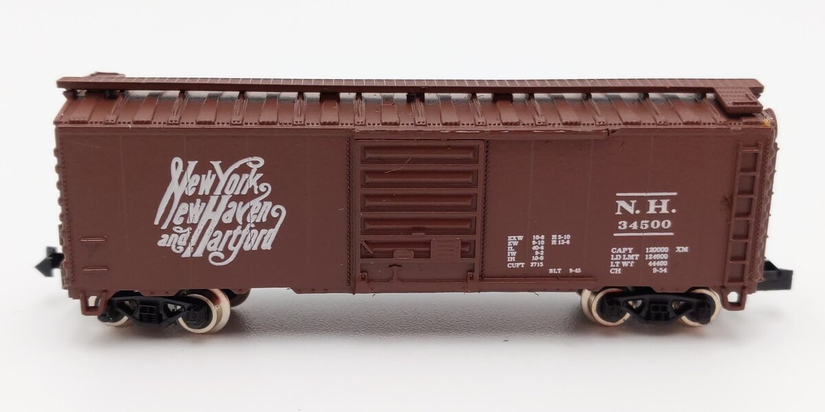 Atlas 3425 N Scale New York, New Haven, & Hartford Box Car #34500 EX/Box