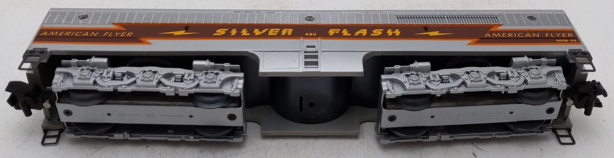 American Flyer 6-48128 S Gauge Silver Flash Alco PB-1 Non-Powered Diesel B-Unit VG/Box