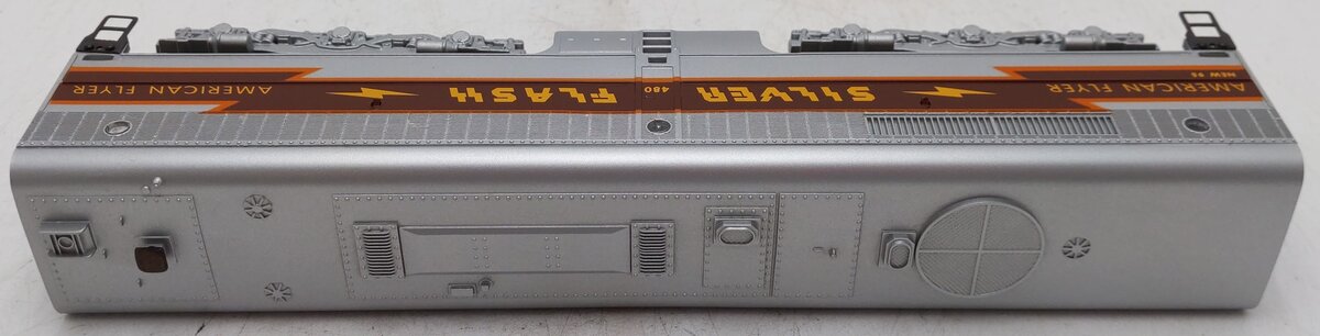 American Flyer 6-48128 S Gauge Silver Flash Alco PB-1 Non-Powered Diesel B-Unit VG/Box