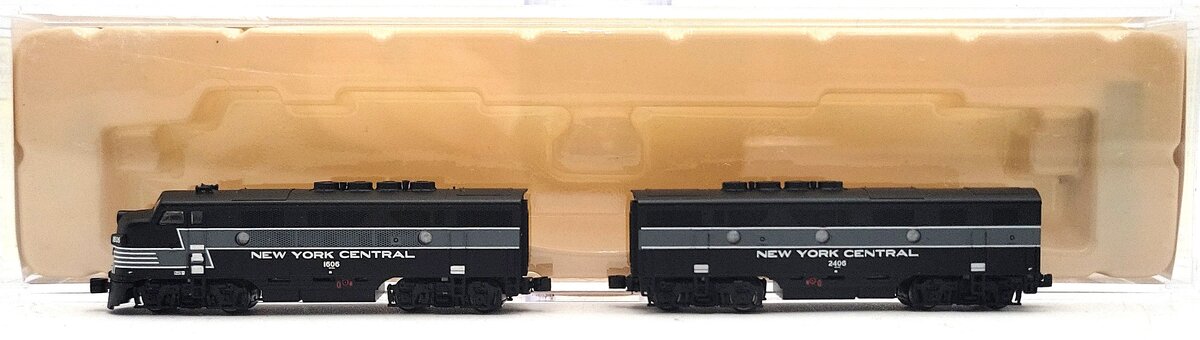American Z-Line 62900-1 Z Scale NYC F3A & F3B Phase II Diesel Locomotive Set LN/Box