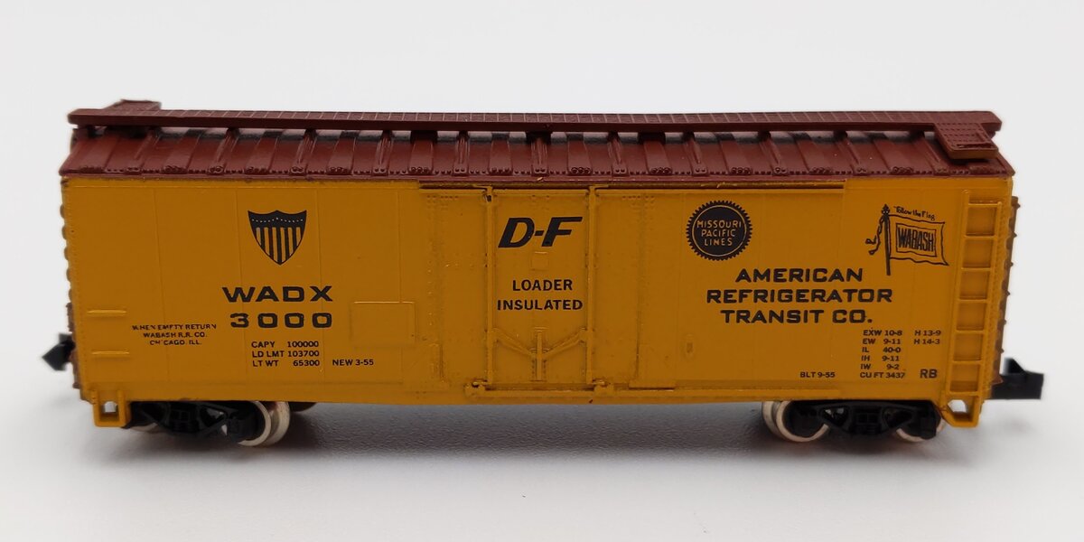 Atlas 3326 N Scale American Refrigerator Transit 40' Boxcar #3000 LN/Box