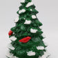 Dept 56 5080-6 Snow Village Large Lighted Single Tree EX/Box
