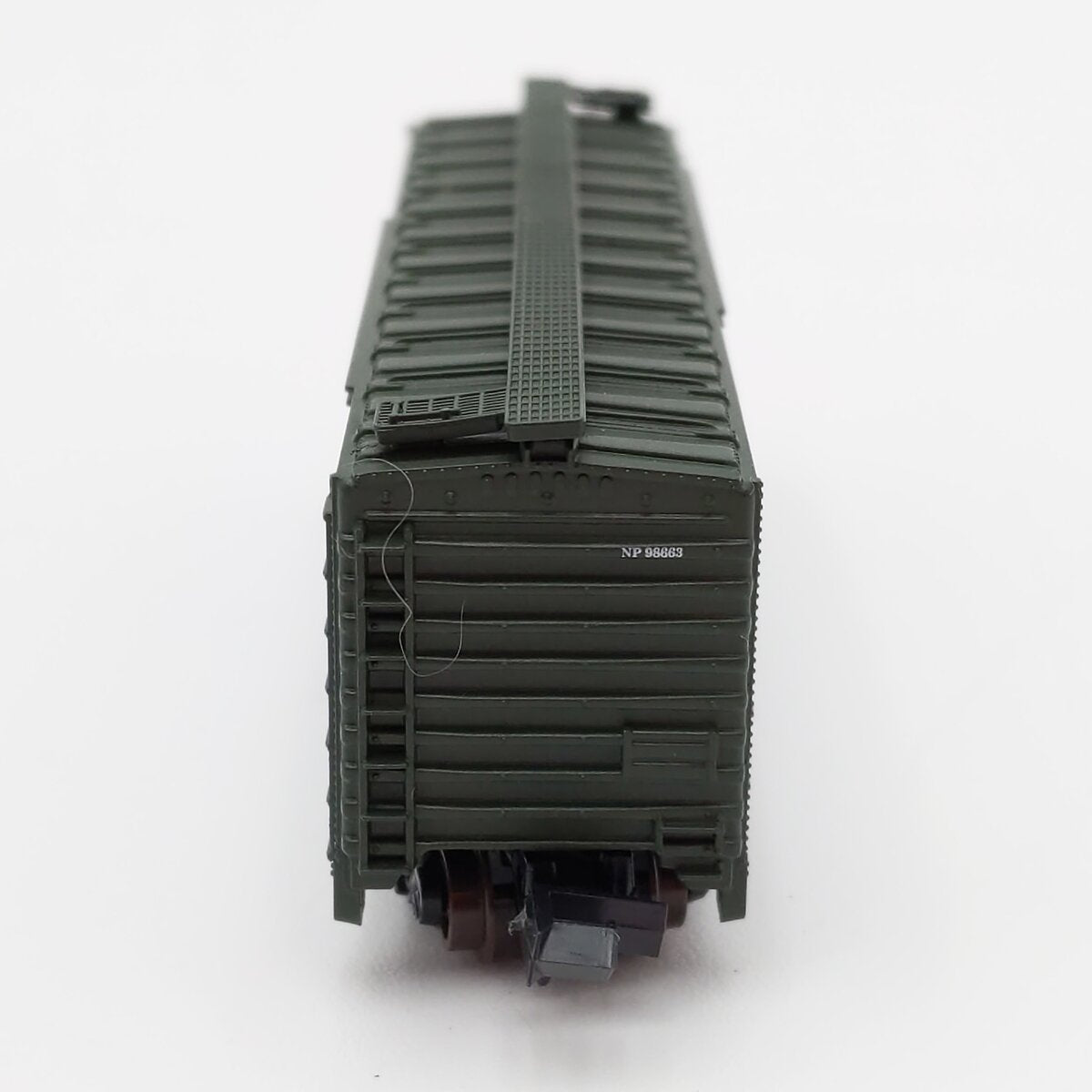 Atlas 3332 N Scale Northern Pacific 40' Plug Door Box Car EX/Box