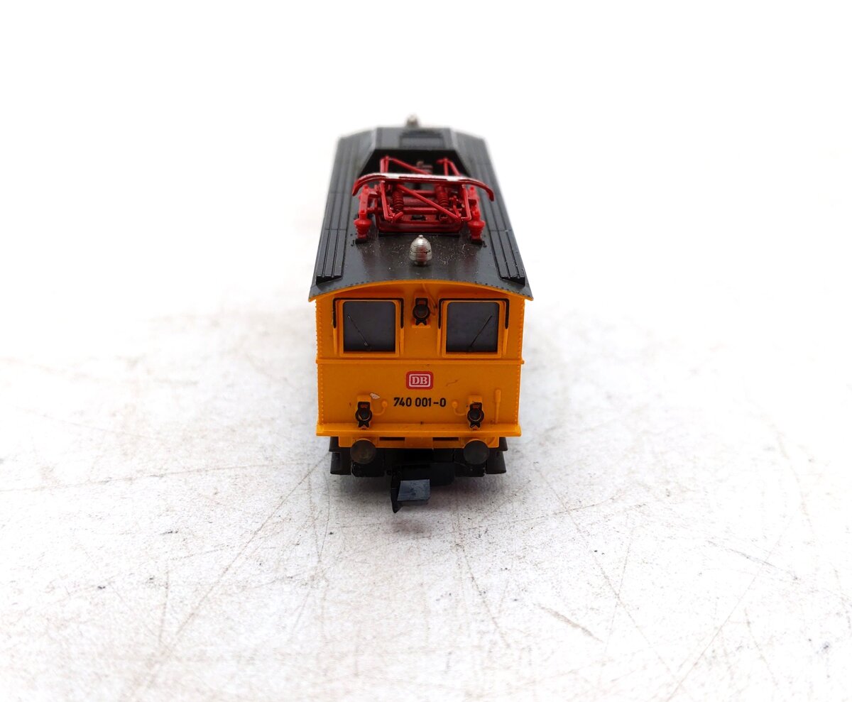 Fleischmann 7968 N Scale Track Cleaner Electric Locomotive EX