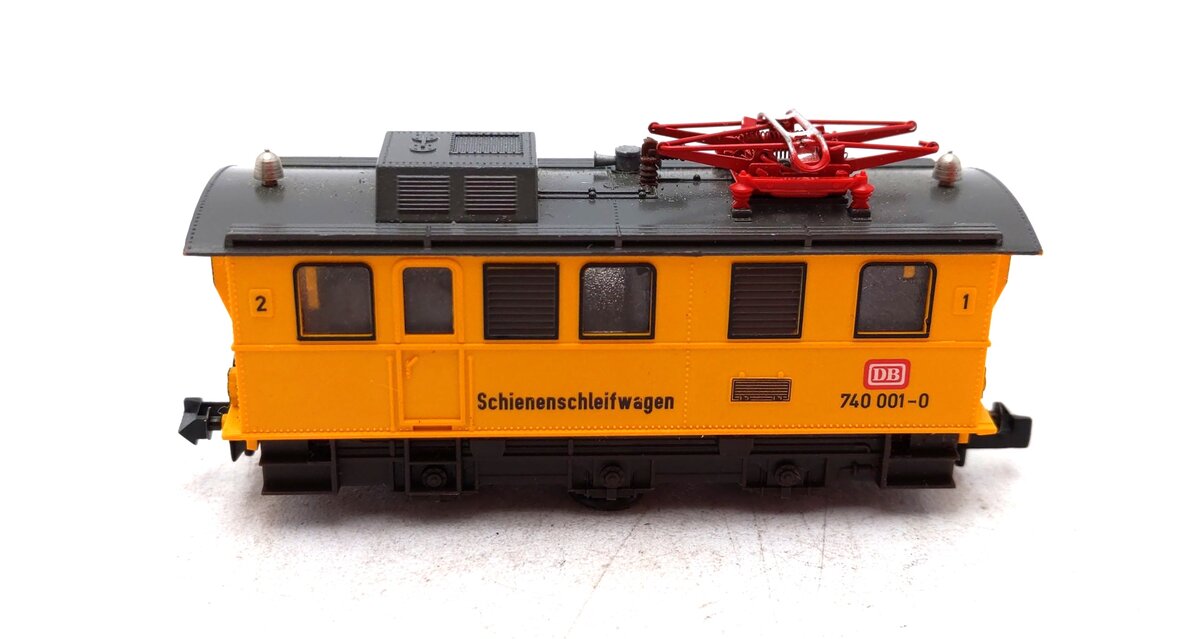 Fleischmann 7968 N Scale Track Cleaner Electric Locomotive EX