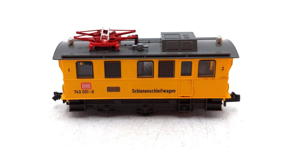Fleischmann 7968 N Scale Track Cleaner Electric Locomotive EX